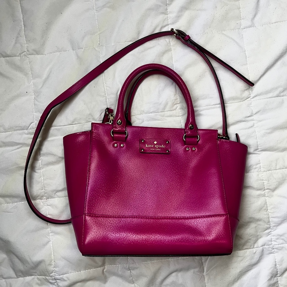 Beautiful Hot Pink Kate Spade Bag